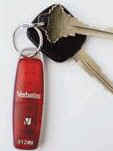 Verbatim keychain storage device